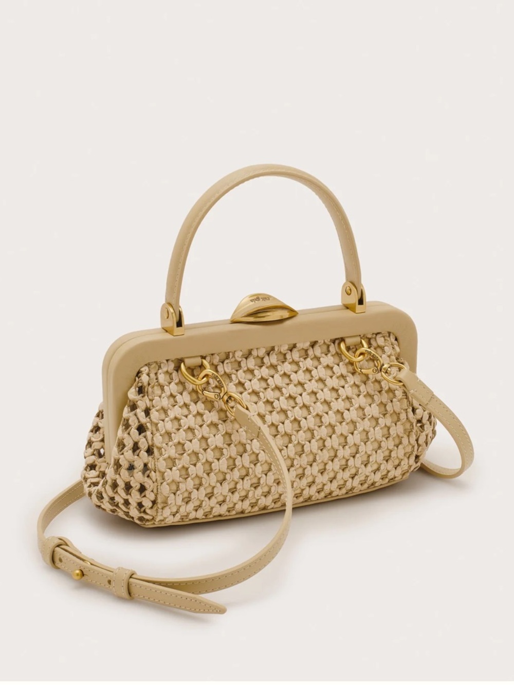 Cult Gaia Zuma Mini Crossbody Sand NWT - Picture 2 of 6